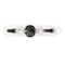 Designers Fountain Demi 24 in. 3-Light Matte Black Vanity Light with Artisan Cast Glass Shade for Bathrooms D318M-3B-MB - alternate 6